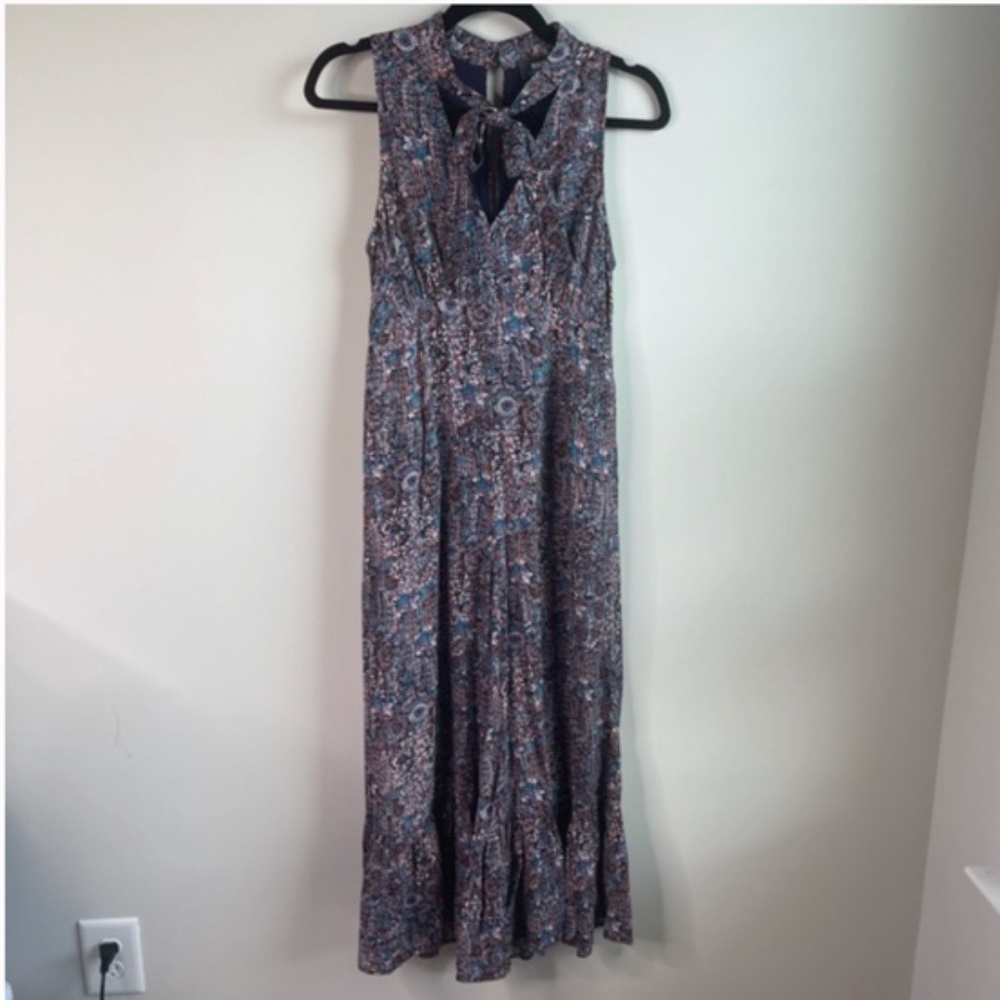 Anthropologie Maeve ansonia jumpsuit size 4 Petite